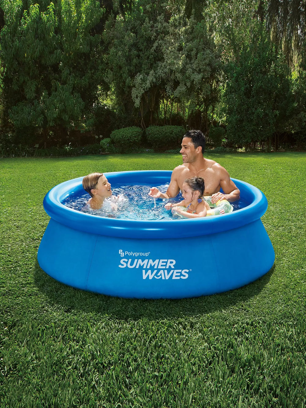 6ft Summer Waves Quick Set Ring Pool
